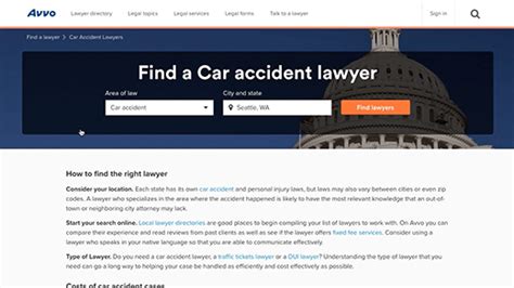 avvo find a lawyer.